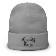 Load image into Gallery viewer, QUALITY TREES Embroidered Beanie
