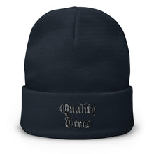 Load image into Gallery viewer, QUALITY TREES Embroidered Beanie
