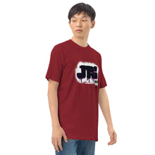 Load image into Gallery viewer, JTS Genetics Roller Logo Men’s premium heavyweight tee
