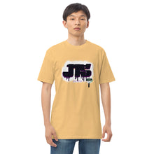 Load image into Gallery viewer, JTS Genetics Roller Logo Men’s premium heavyweight tee
