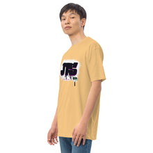 Load image into Gallery viewer, JTS Genetics Roller Logo Men’s premium heavyweight tee
