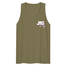 Load image into Gallery viewer, JTS paint roller main logo Men’s premium tank top
